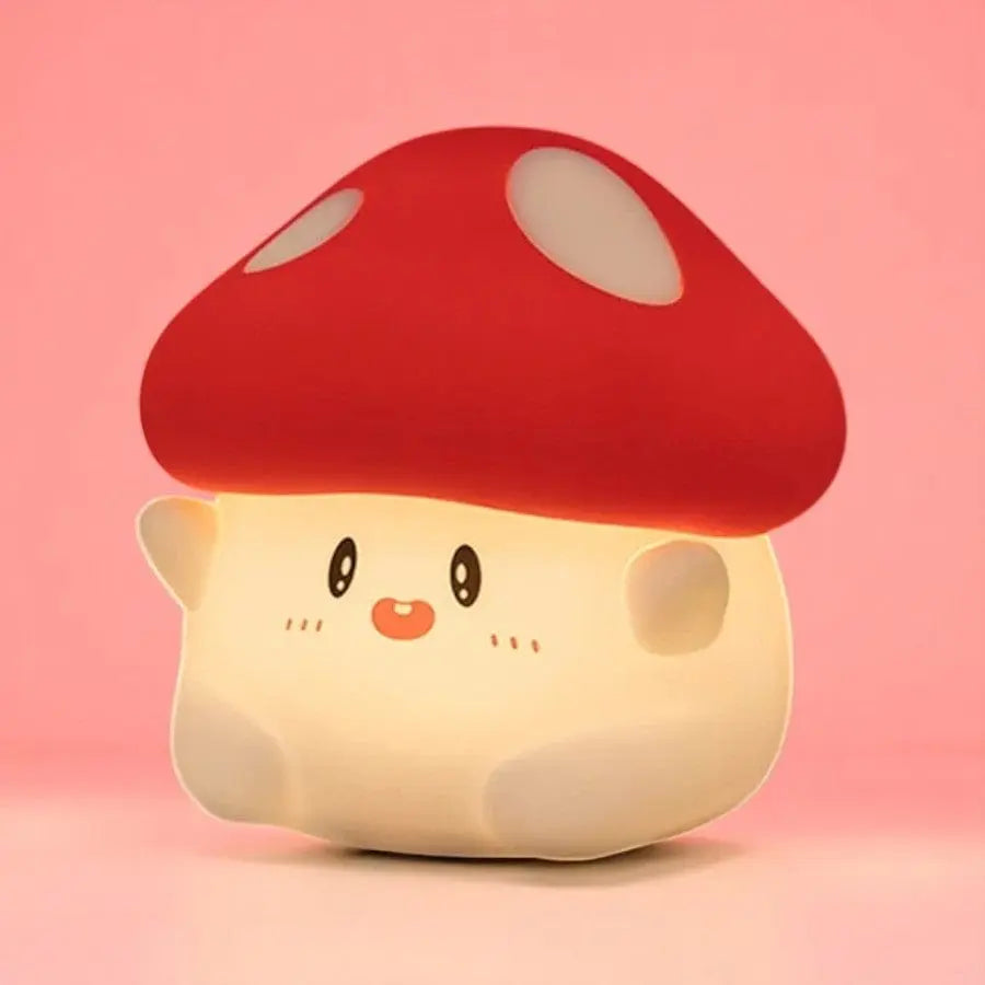 Veilleuse Champignon Rouge