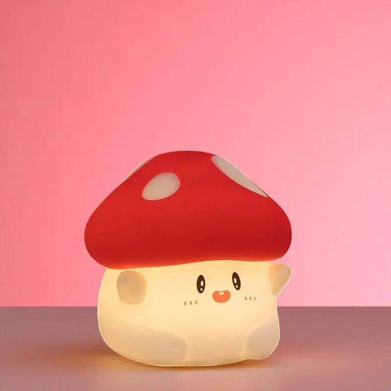 Veilleuse Champignon Rouge