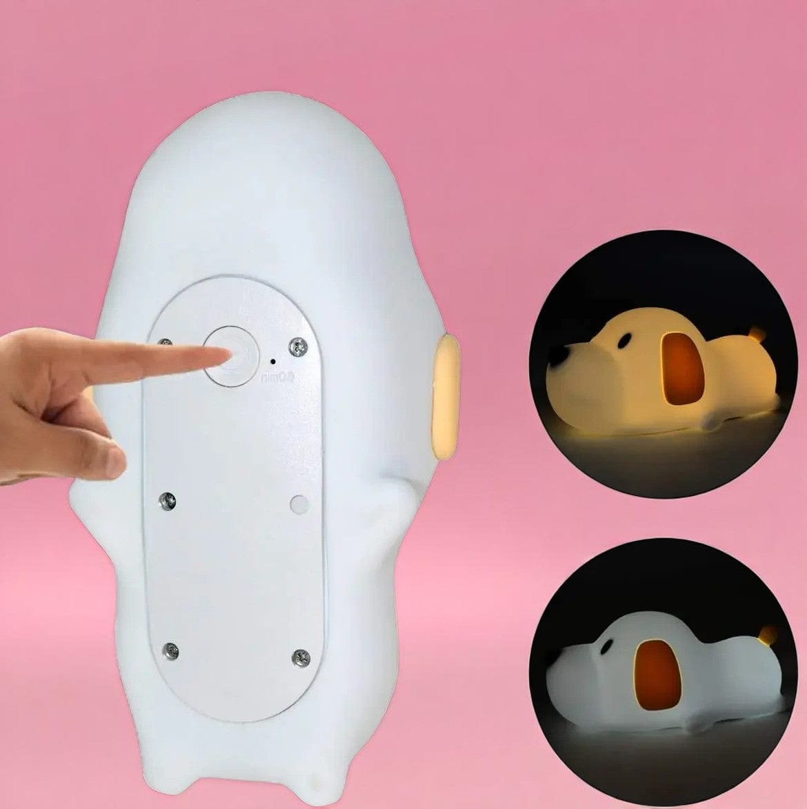 Veilleuse Chien Allongé