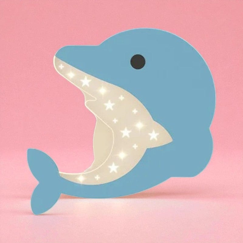Veilleuse Dauphin Étoilé Lumineux