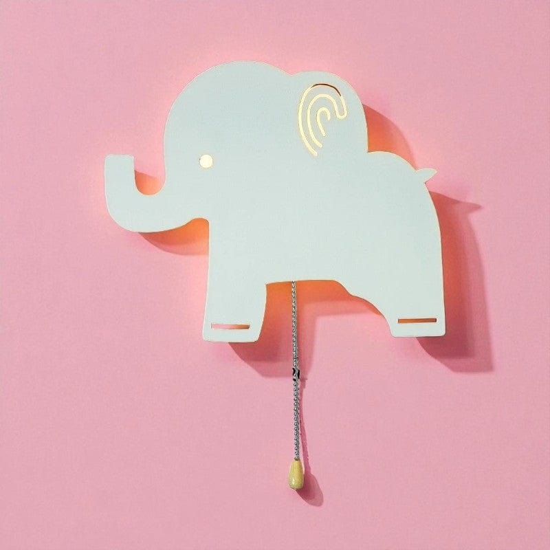 Veilleuse Éléphant Doux Lumière