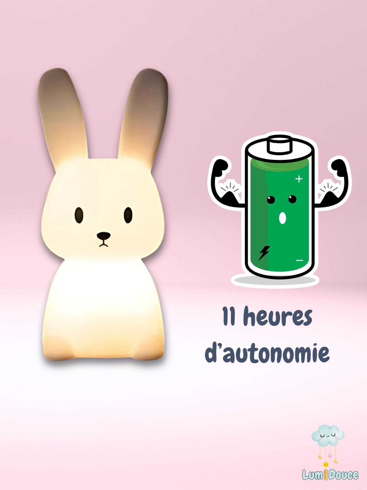 Veilleuse Lapin Grandes Oreilles