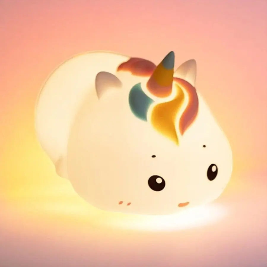 Veilleuse Licorne Allongée