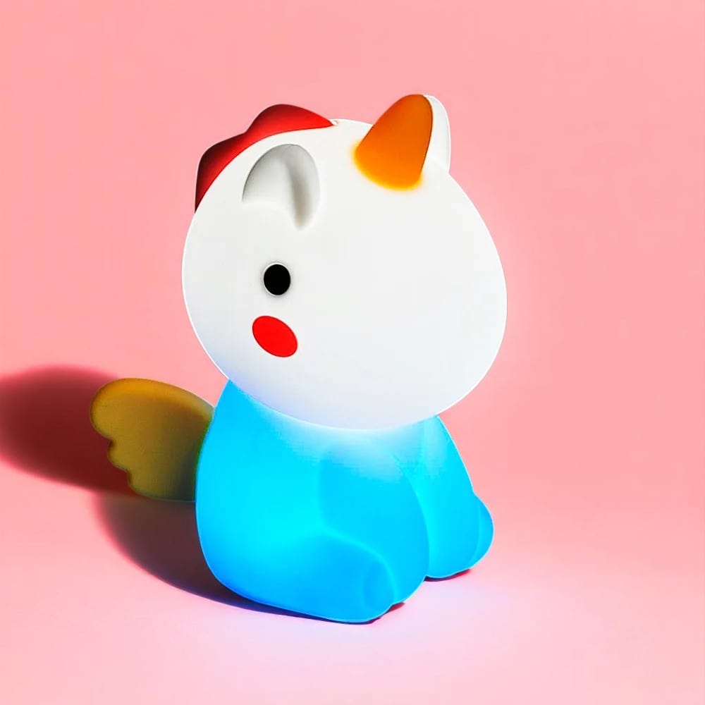 Veilleuse Licorne Dorée