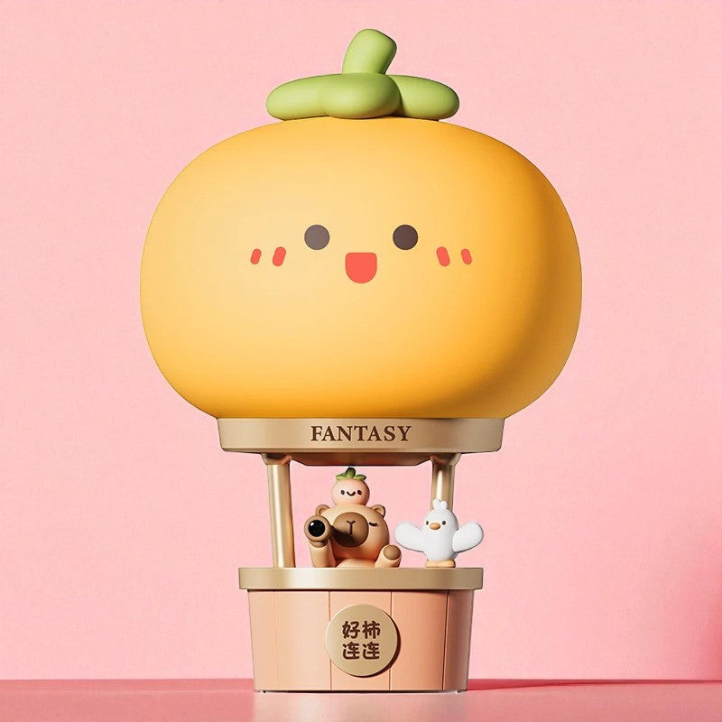 Veilleuse Montgolfière Citrouille LumiDouce