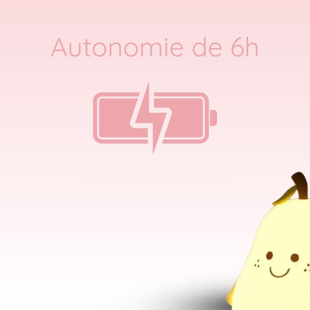 Veilleuse Poire Souriante