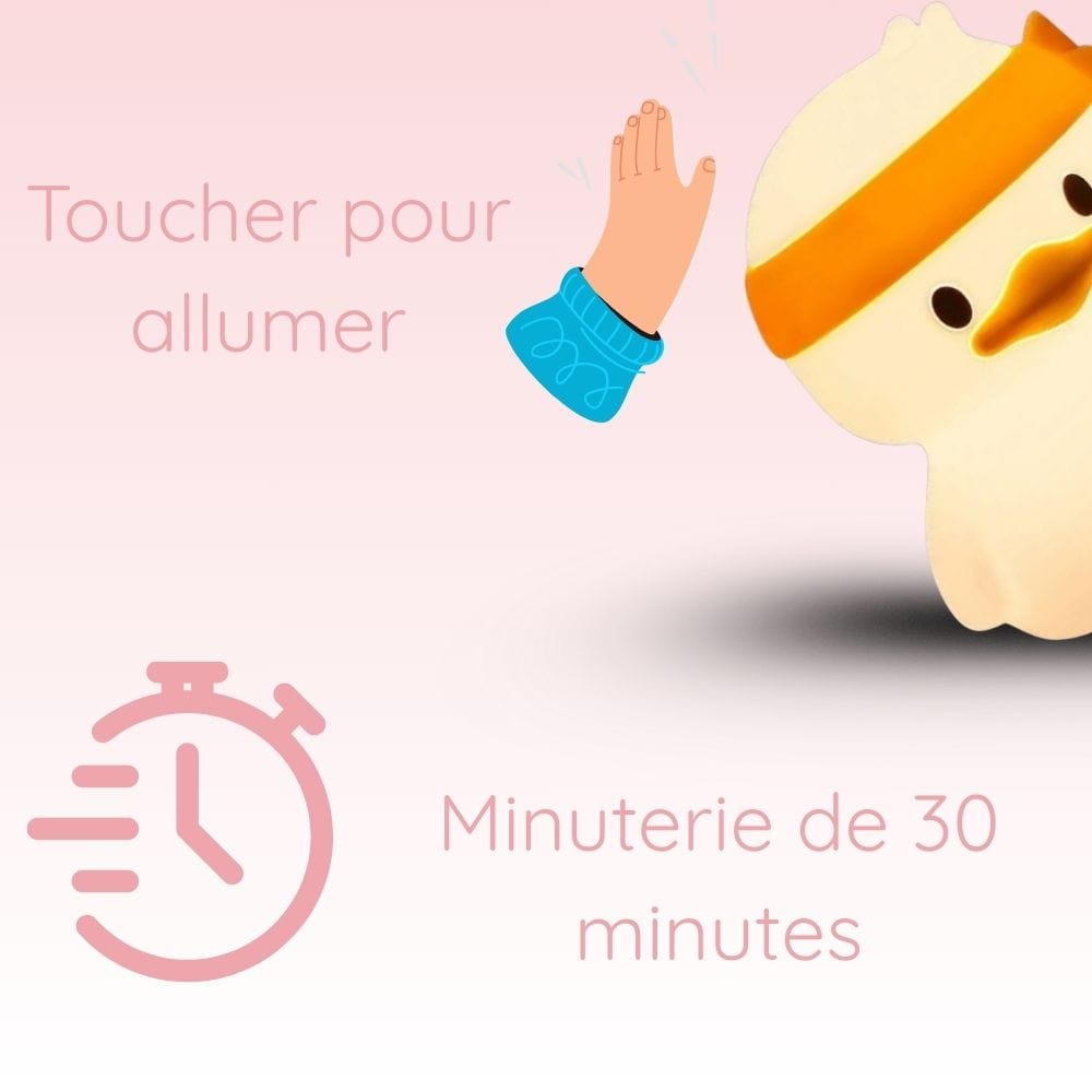 Veilleuse Poussin Ninja