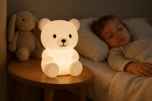Veilleuse ourson LED pour nuits apaisantes et sereines