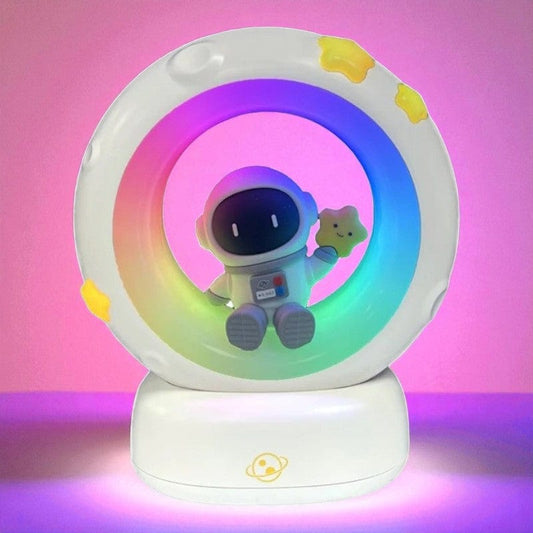 Veilleuse Astronaute Arc-en-ciel