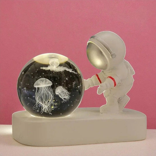 Veilleuse Astronaute Méduse Lunaire