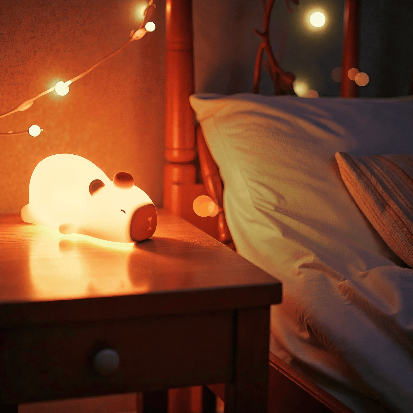 Veilleuse Capybara Allongé