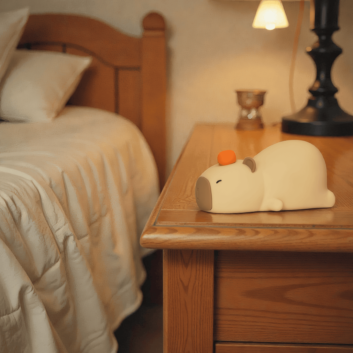 Veilleuse Capybara Allongé