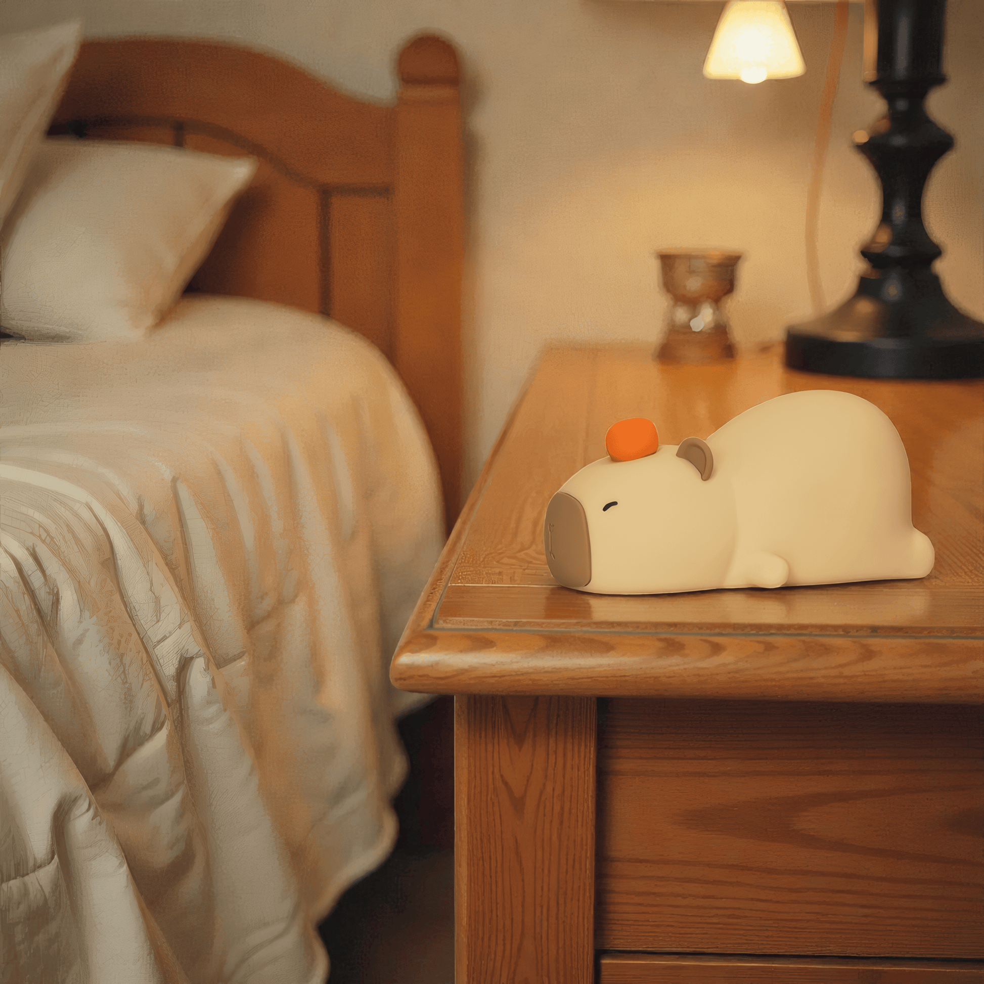 Veilleuse Capybara Allongé