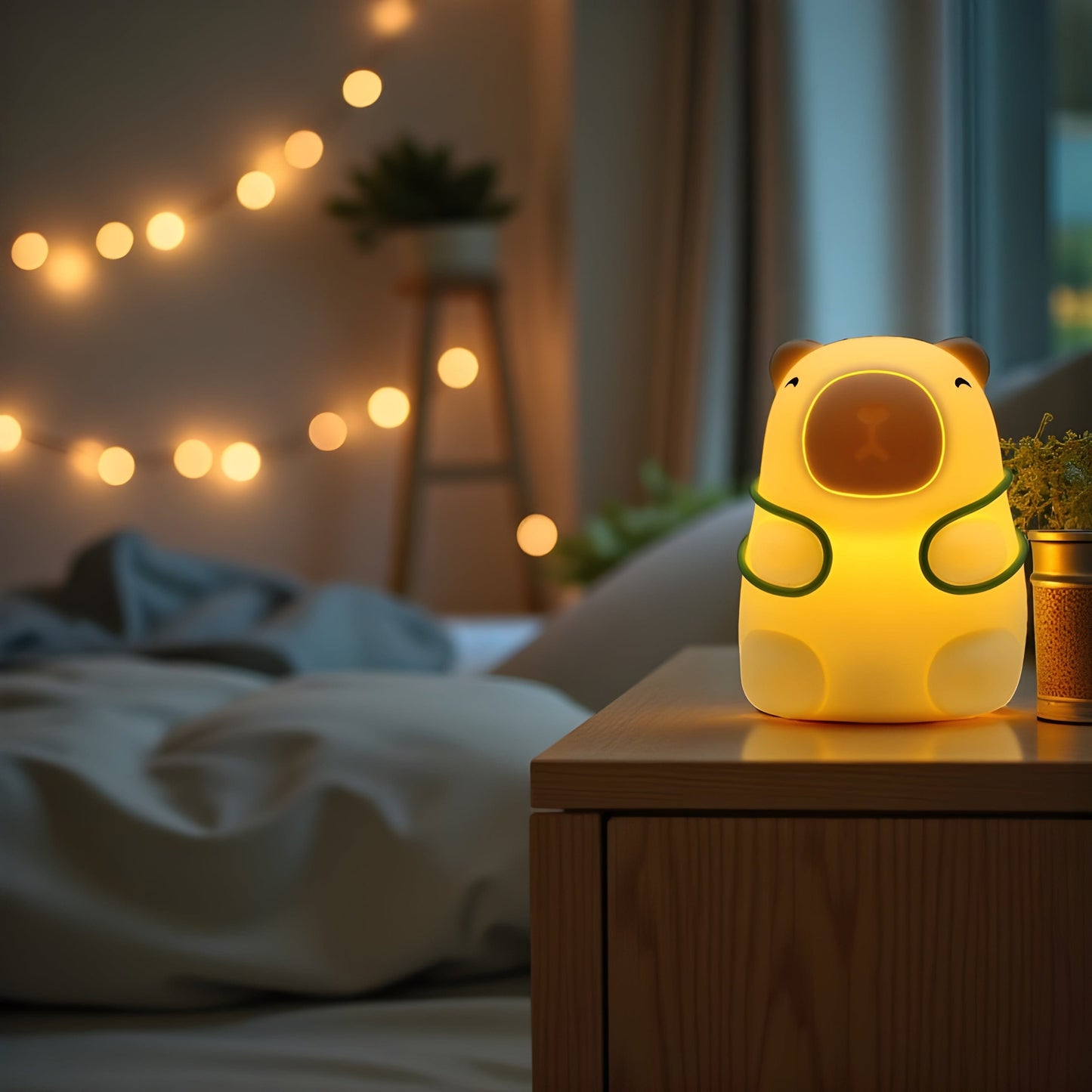 Veilleuse Capybara Sac