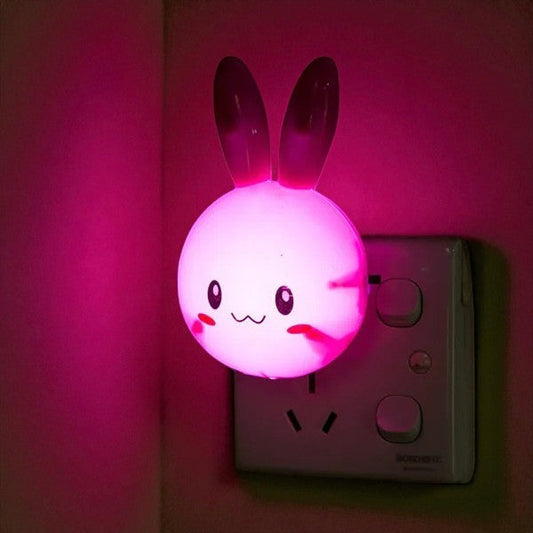 Veilleuse Lapin Rose Prise LumiDouce