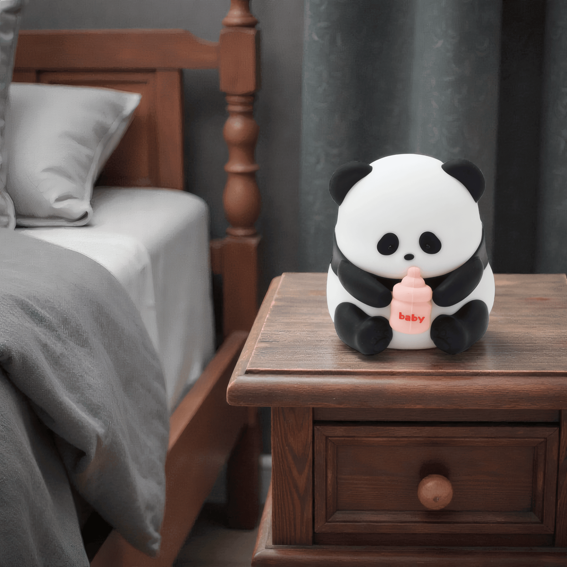 Veilleuse Panda Biberon