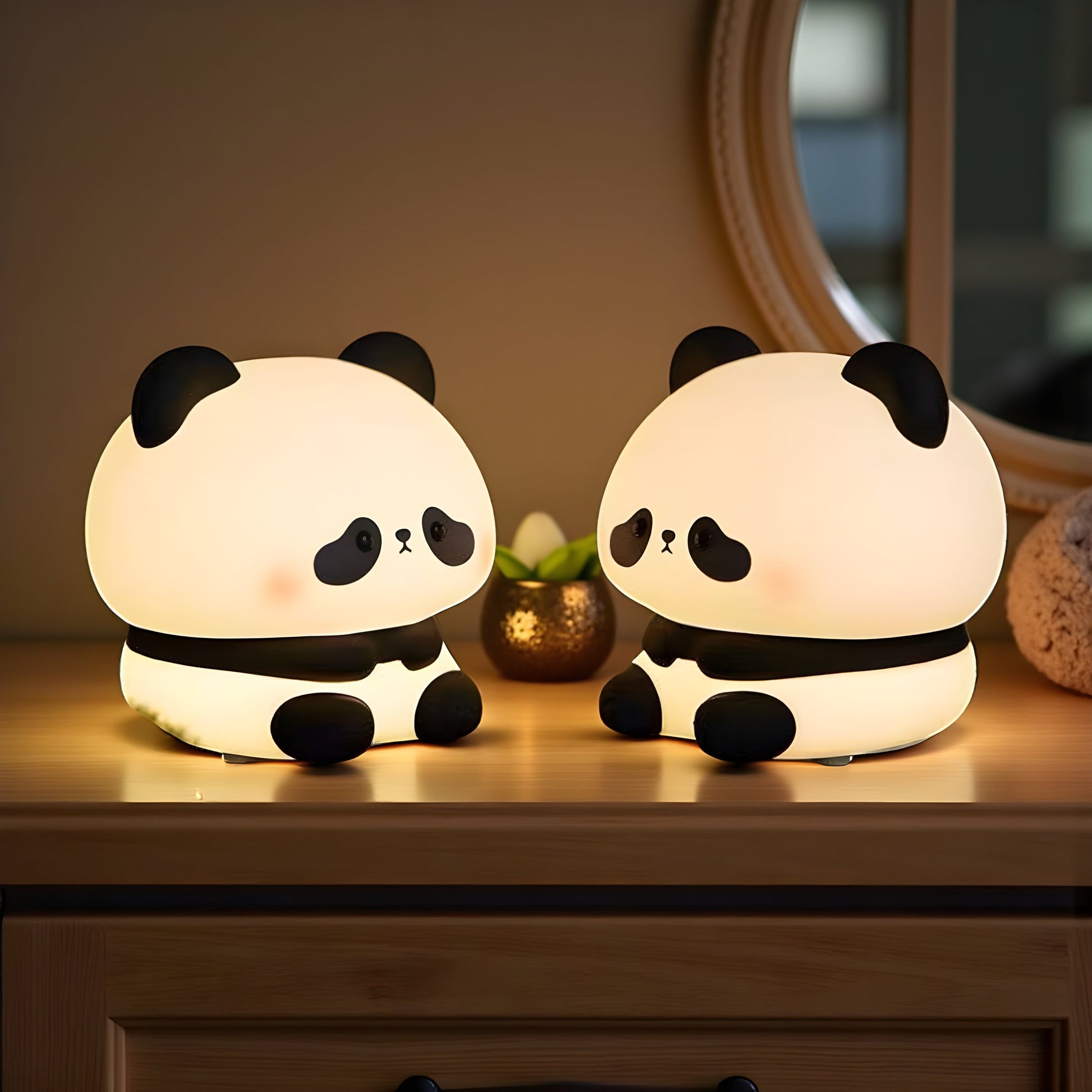 Veilleuse Panda Grosse Tête
