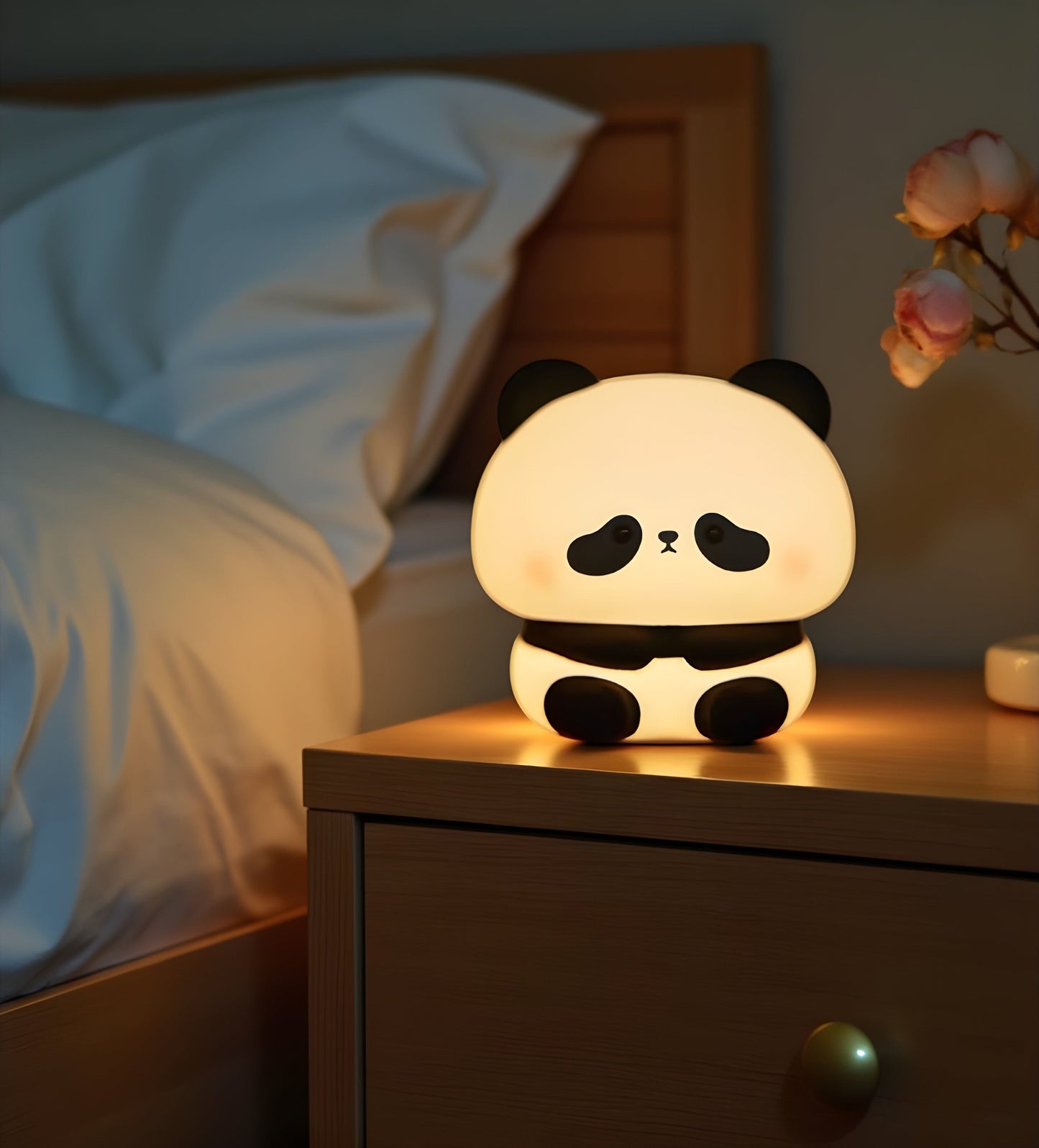 Veilleuse Panda Grosse Tête
