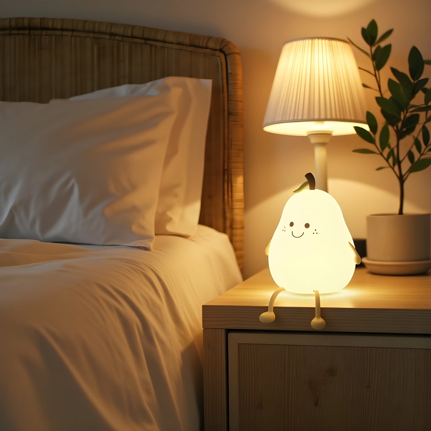 Veilleuse Poire Souriante